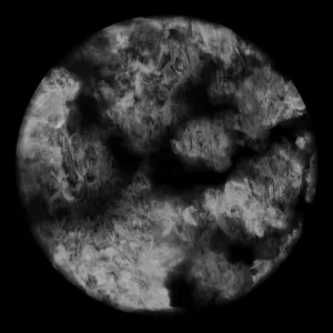 Kinga Su artwork: Cloud and sand digital photography on a black background