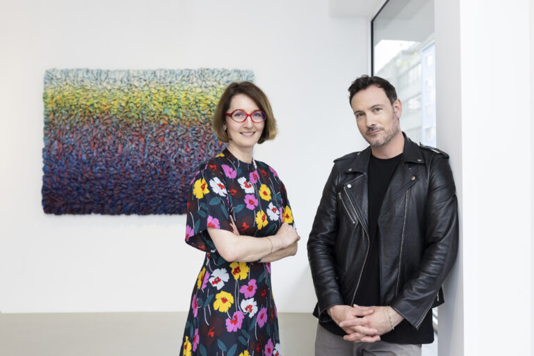 Eric Gauthier and Ilona Keilich in the EXOgallery