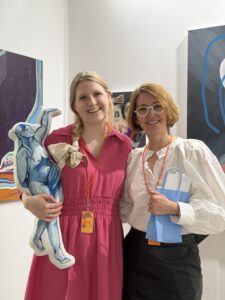 Ilona Keilich with Hall W. Rockefeller at Future Fair New York in 2025