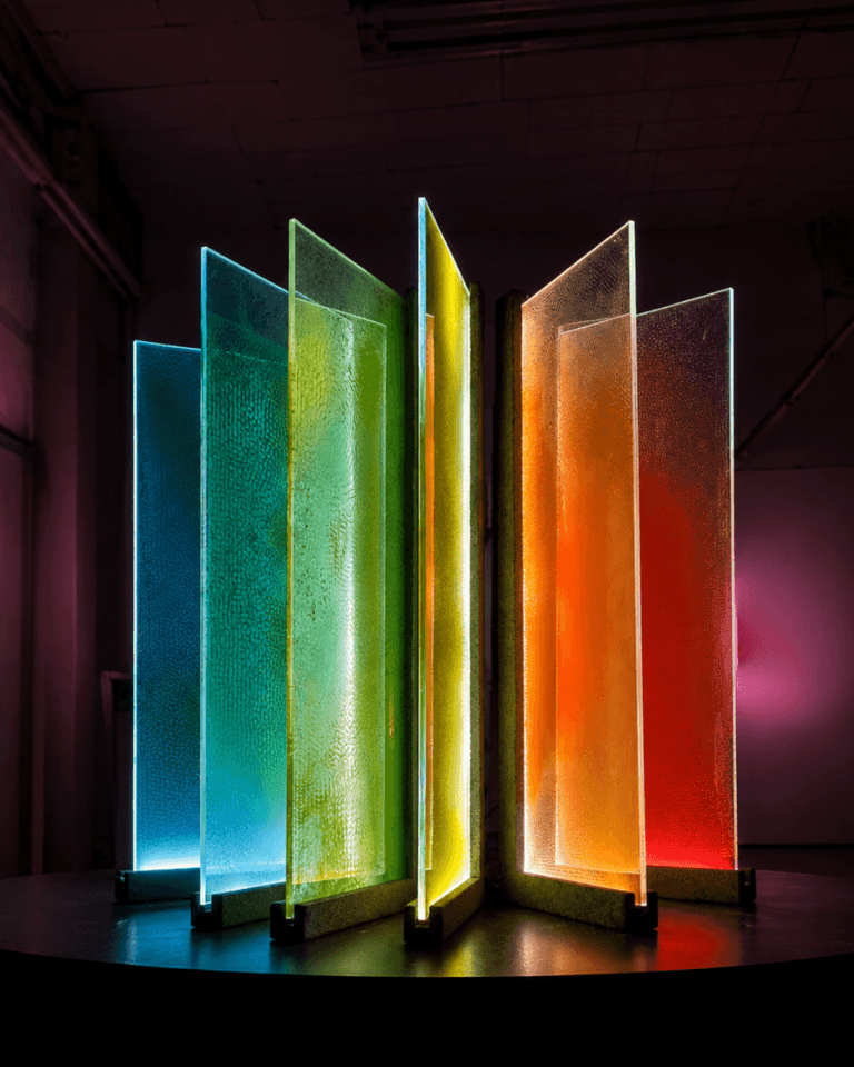 Valo Valentino's Generalbass installation at EXOgallery