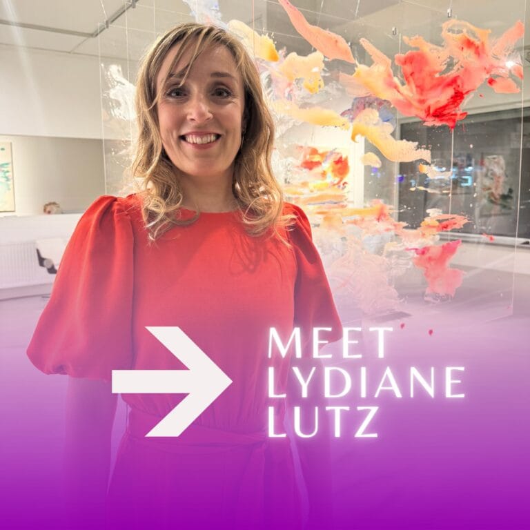 Podcast Cover: Artist on Art Meet Lydiane Lutz