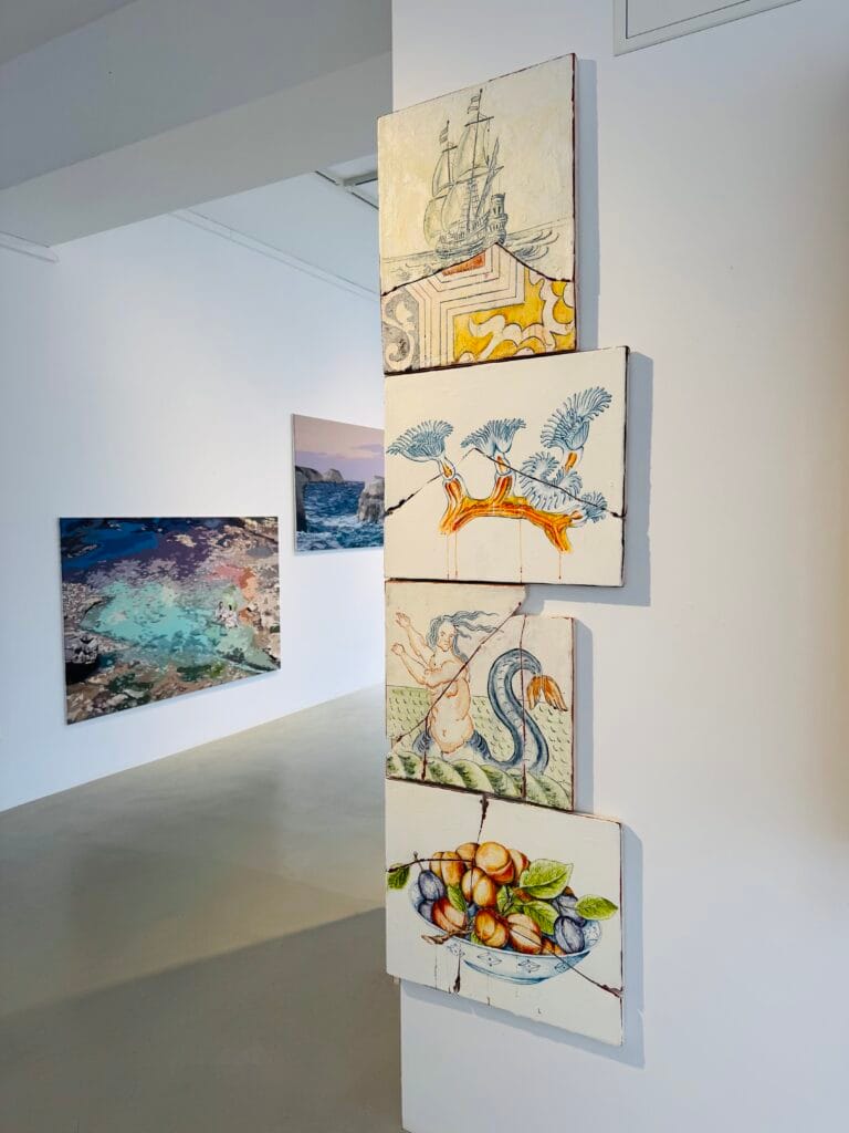 EXOgallery Installation "Beyond the Blue"